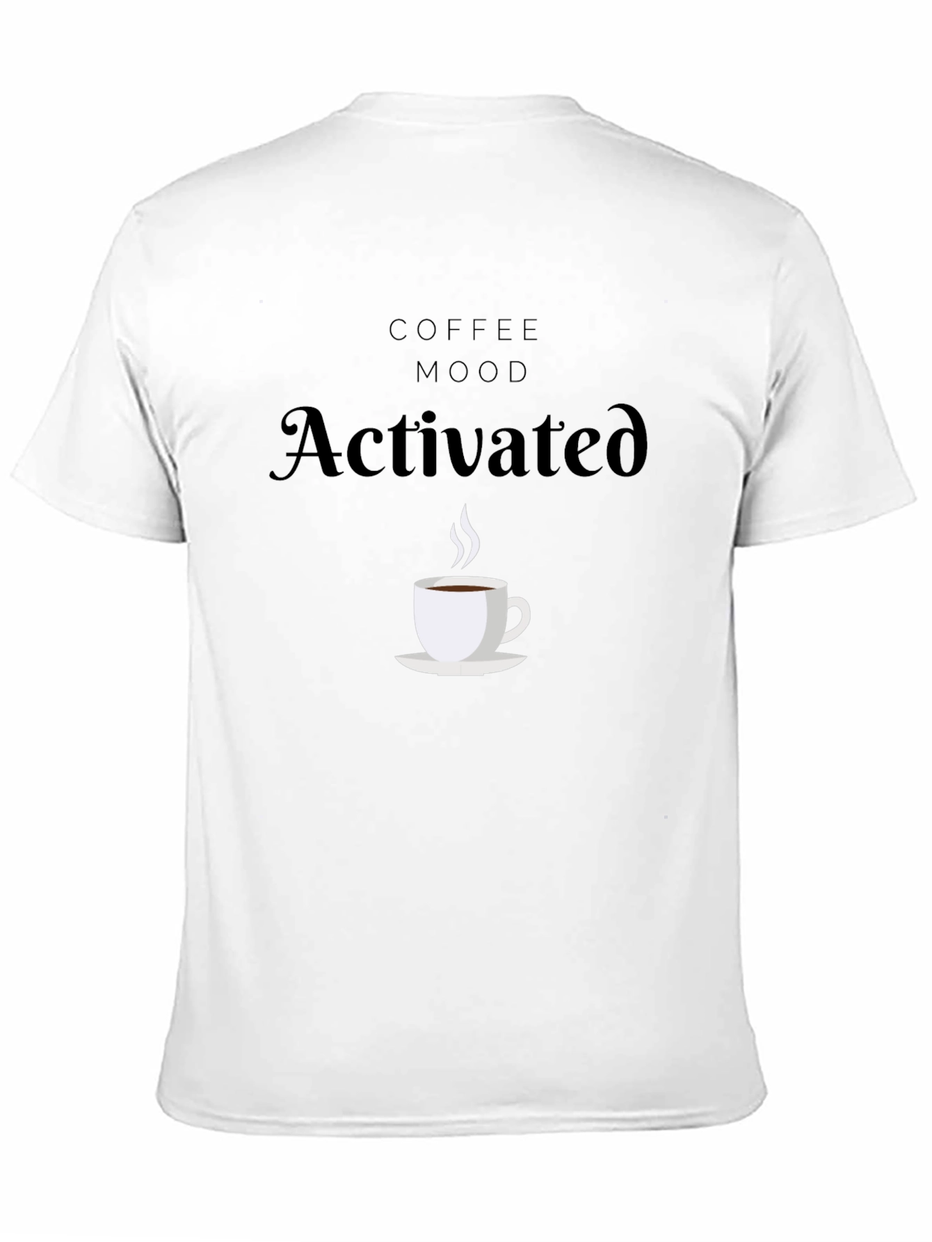 Coffee Mood Activated Graphic T-Shirt