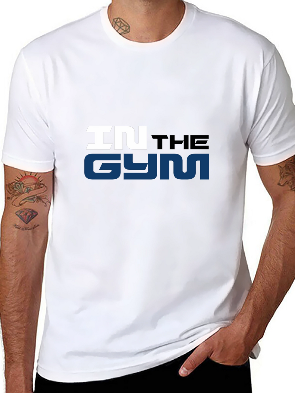 In the Gym T-Shirt - Mens Fitness Apparel