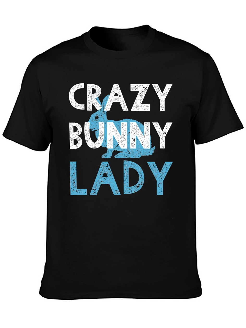 Crazy Bunny Lady T-Shirt