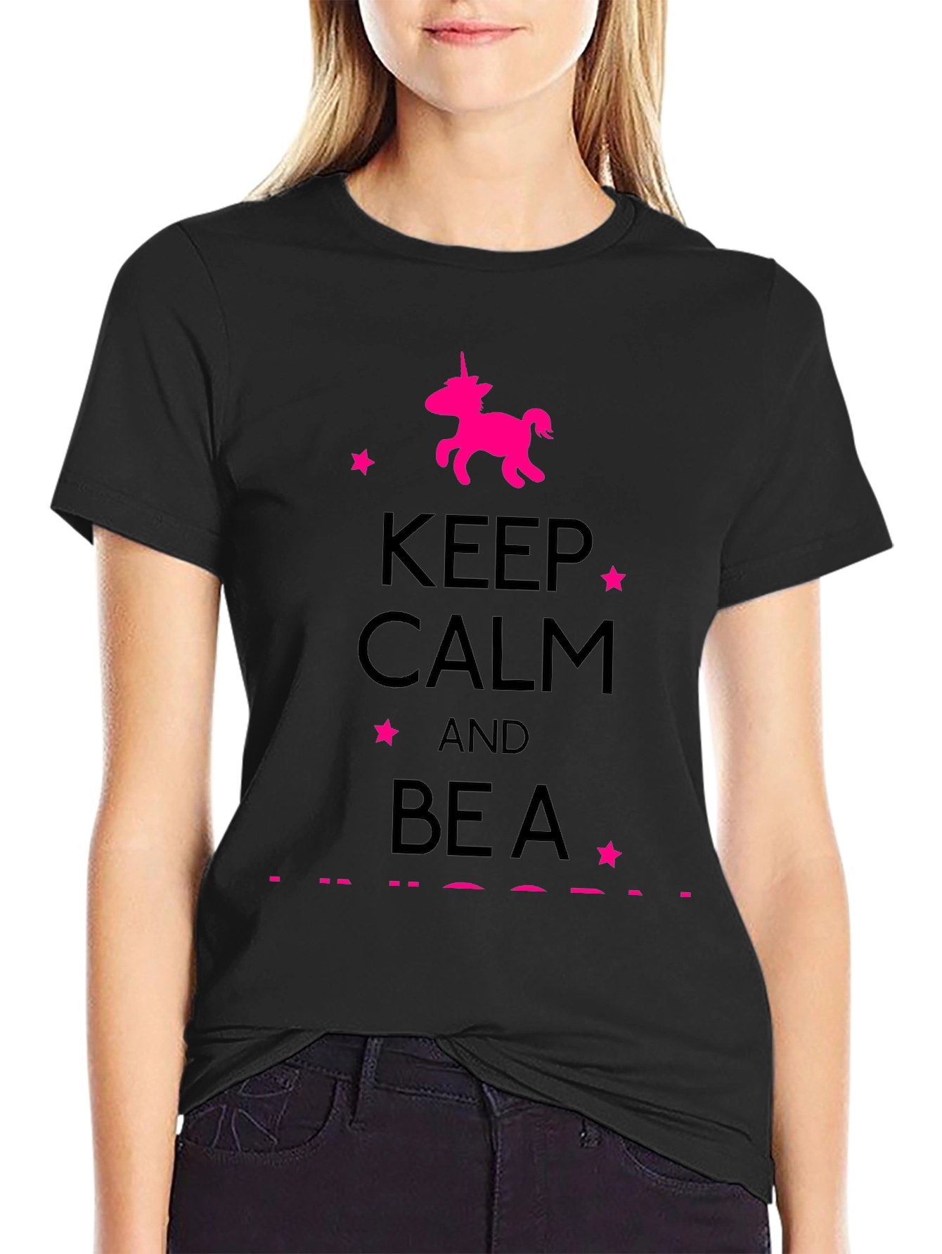 Keep Calm and Be a Unicorn T-Shirt