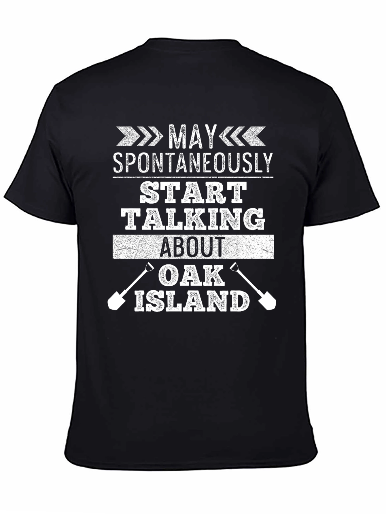 Oak Island Spontaneously Talking T-Shirt