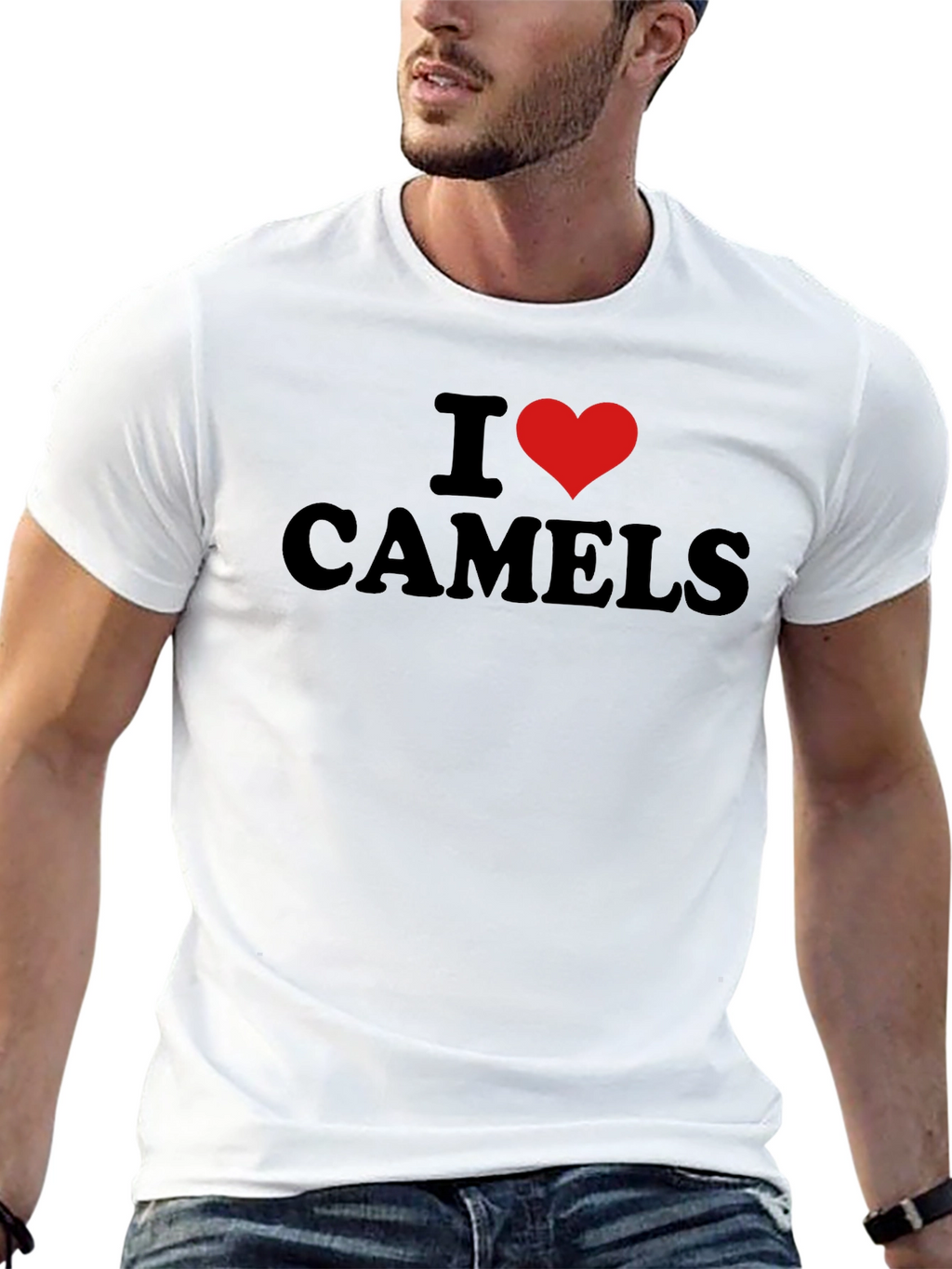 I Heart Camels Graphic Tee - Unisex