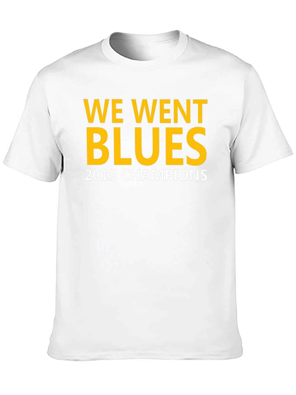 Blues 2019 Champions Graphic Tee - Black
