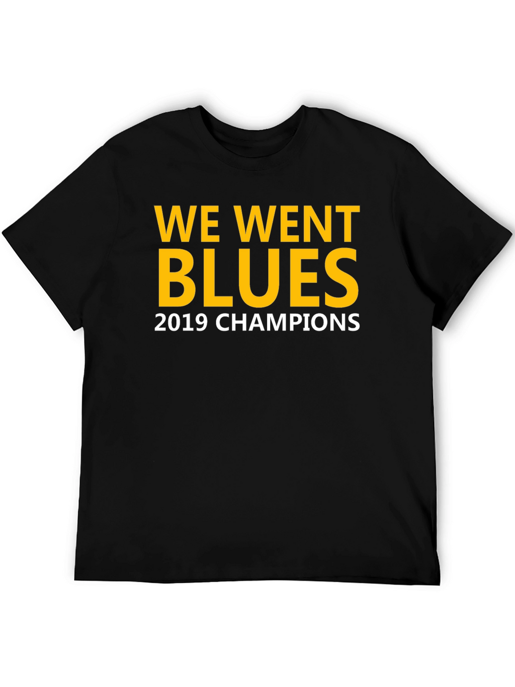 Blues 2019 Champions Graphic Tee - Black