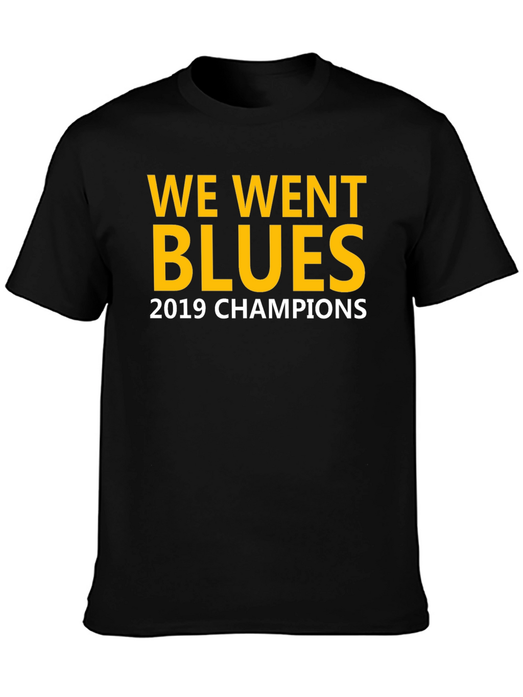 Blues 2019 Champions Graphic Tee - Black