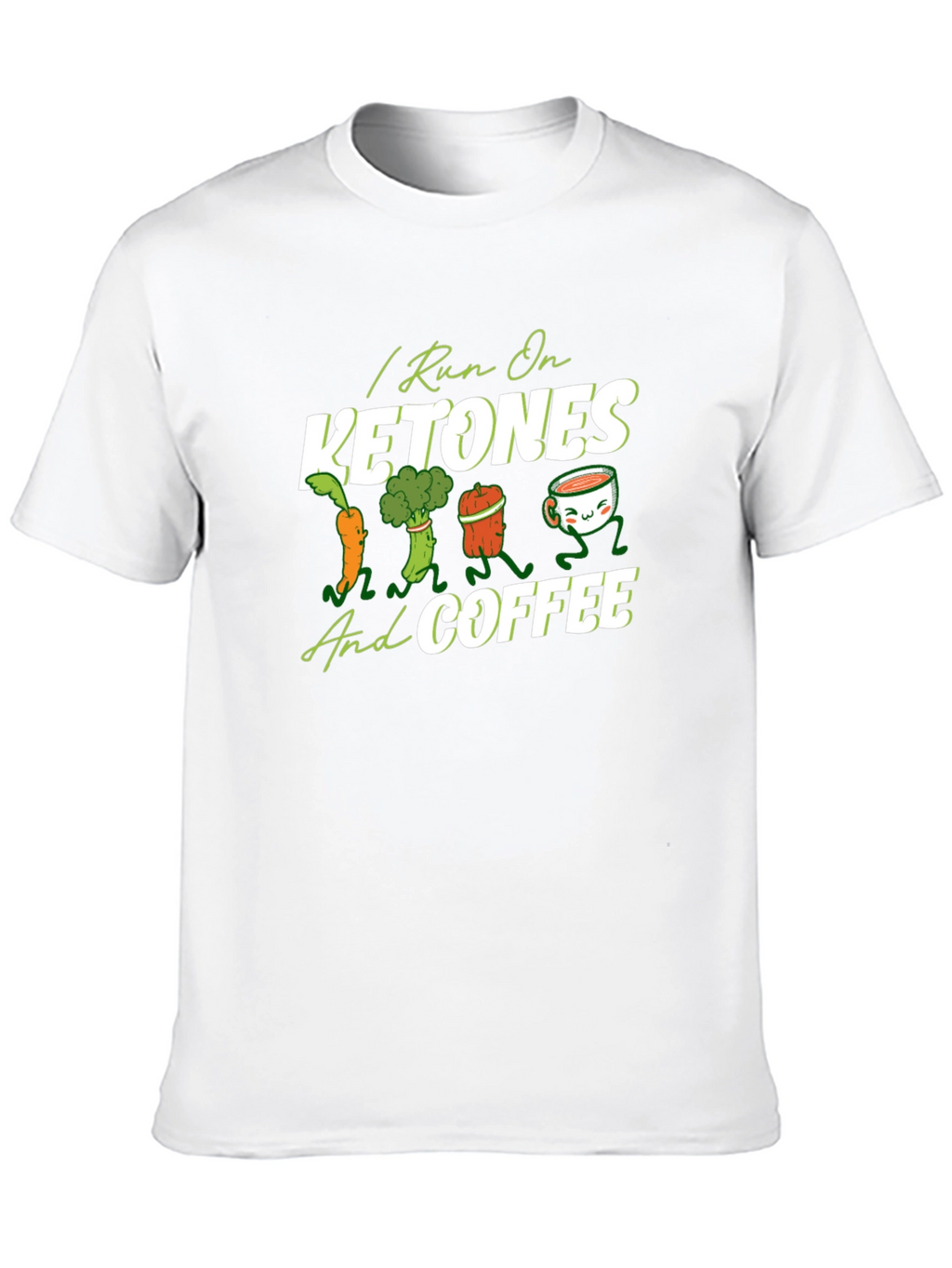I Run on Ketones and Coffee Graphic Tee