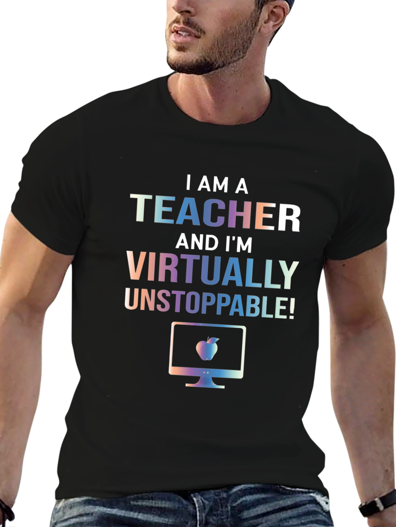 Teacher Virtually Unstoppable T-Shirt