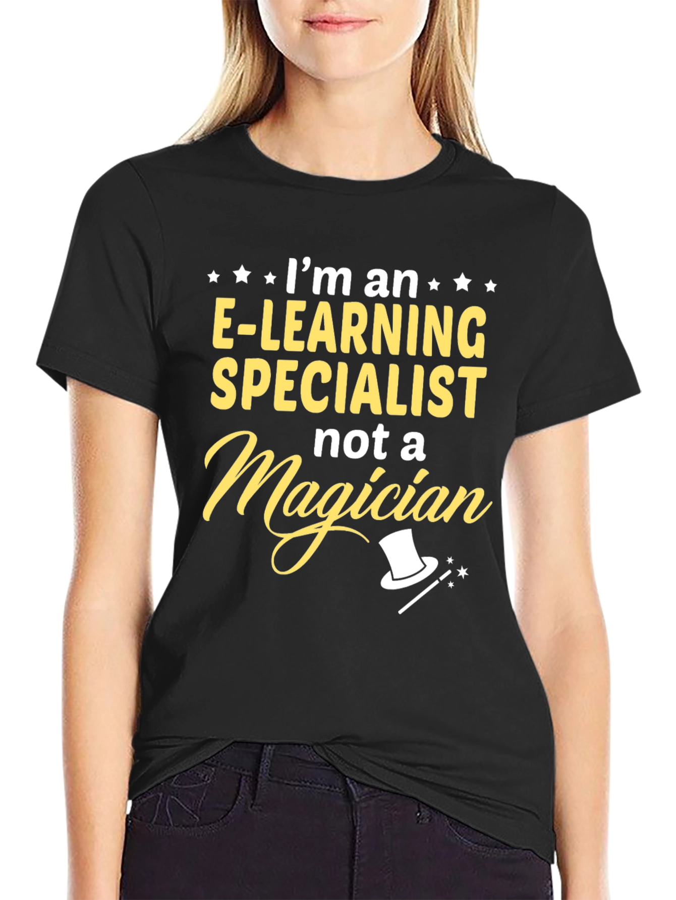 E-Learning Specialist T-Shirt - Not a Magician Tee