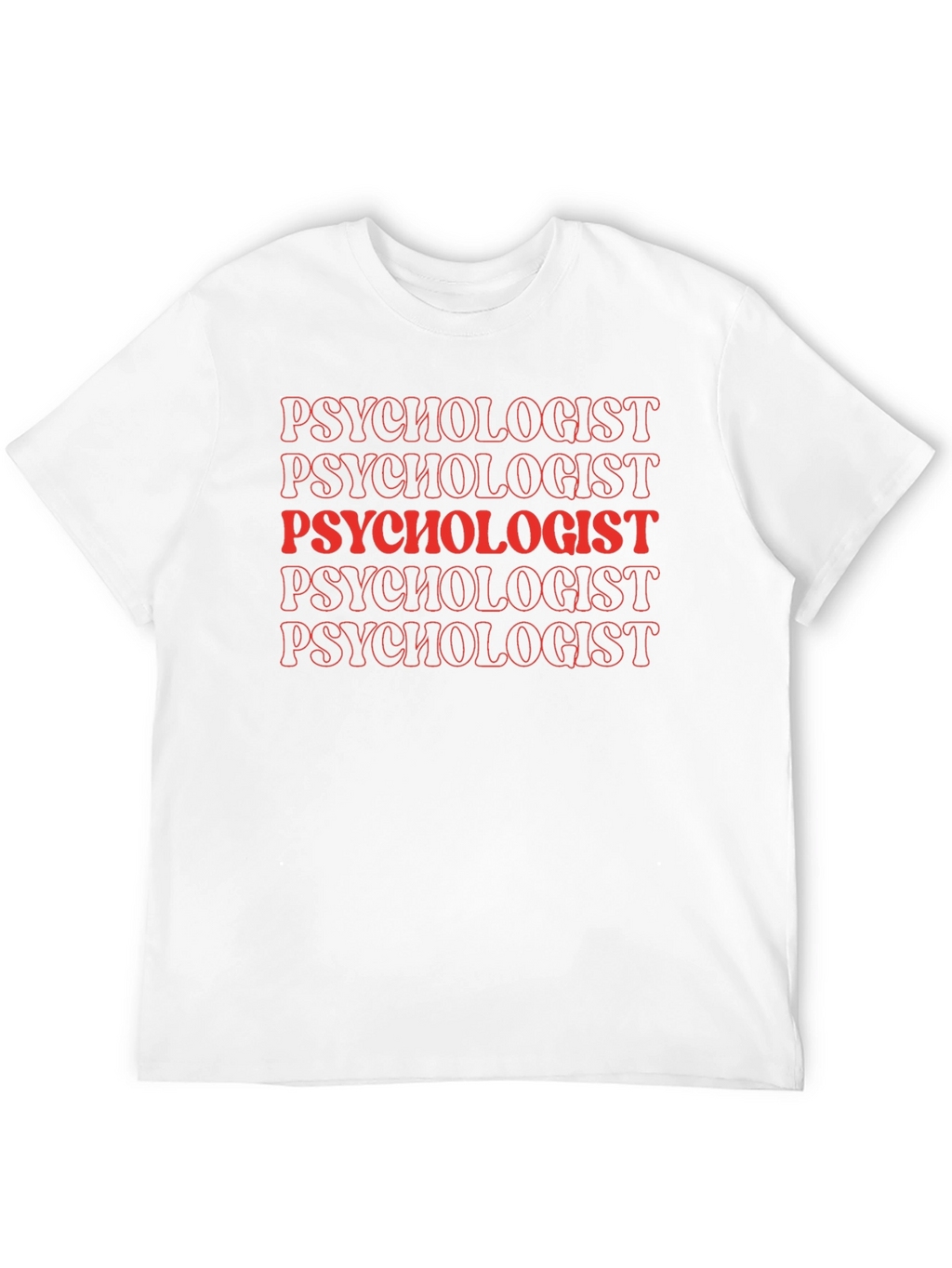 Psychologist Graphic Tee - Unique Therapist Gift