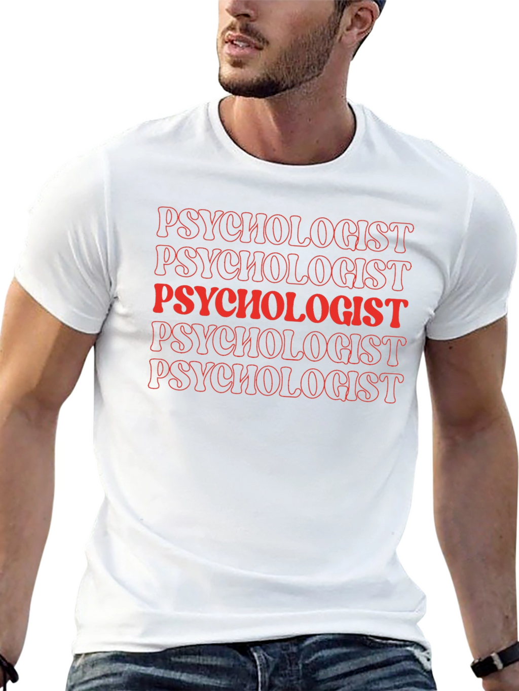 Psychologist Graphic Tee - Unique Therapist Gift