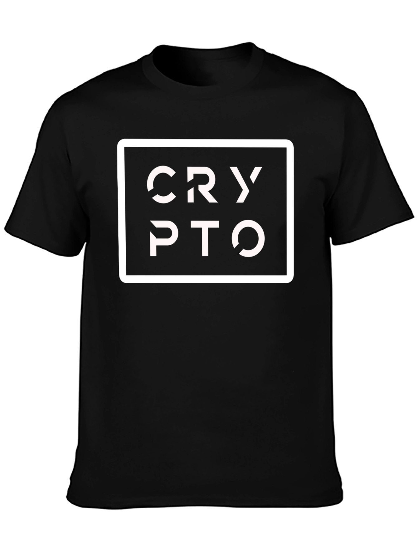 Crypto T-Shirt - Black Graphic Tee