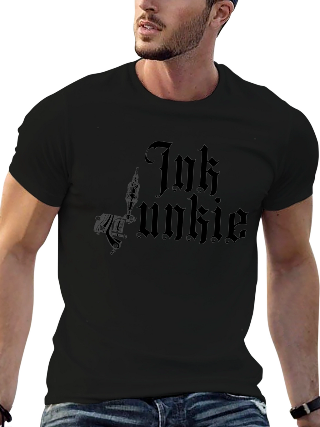 Ink Junkie Graphic Tee - Tattoo Lovers T-Shirt