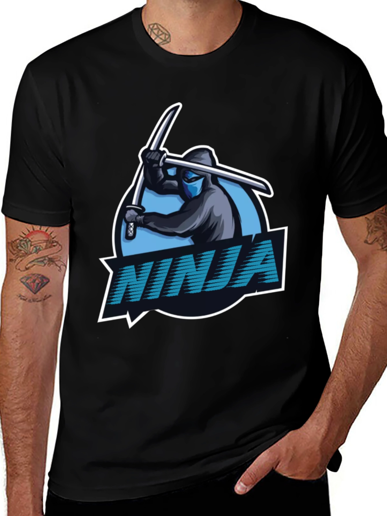 Ninja Graphic Tee - Cool Graphic T-Shirt