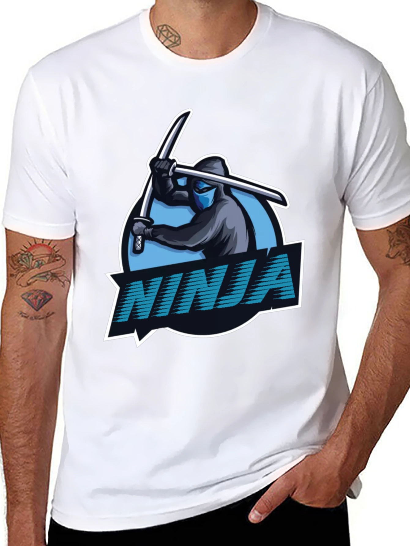 Ninja Graphic Tee - Cool Graphic T-Shirt