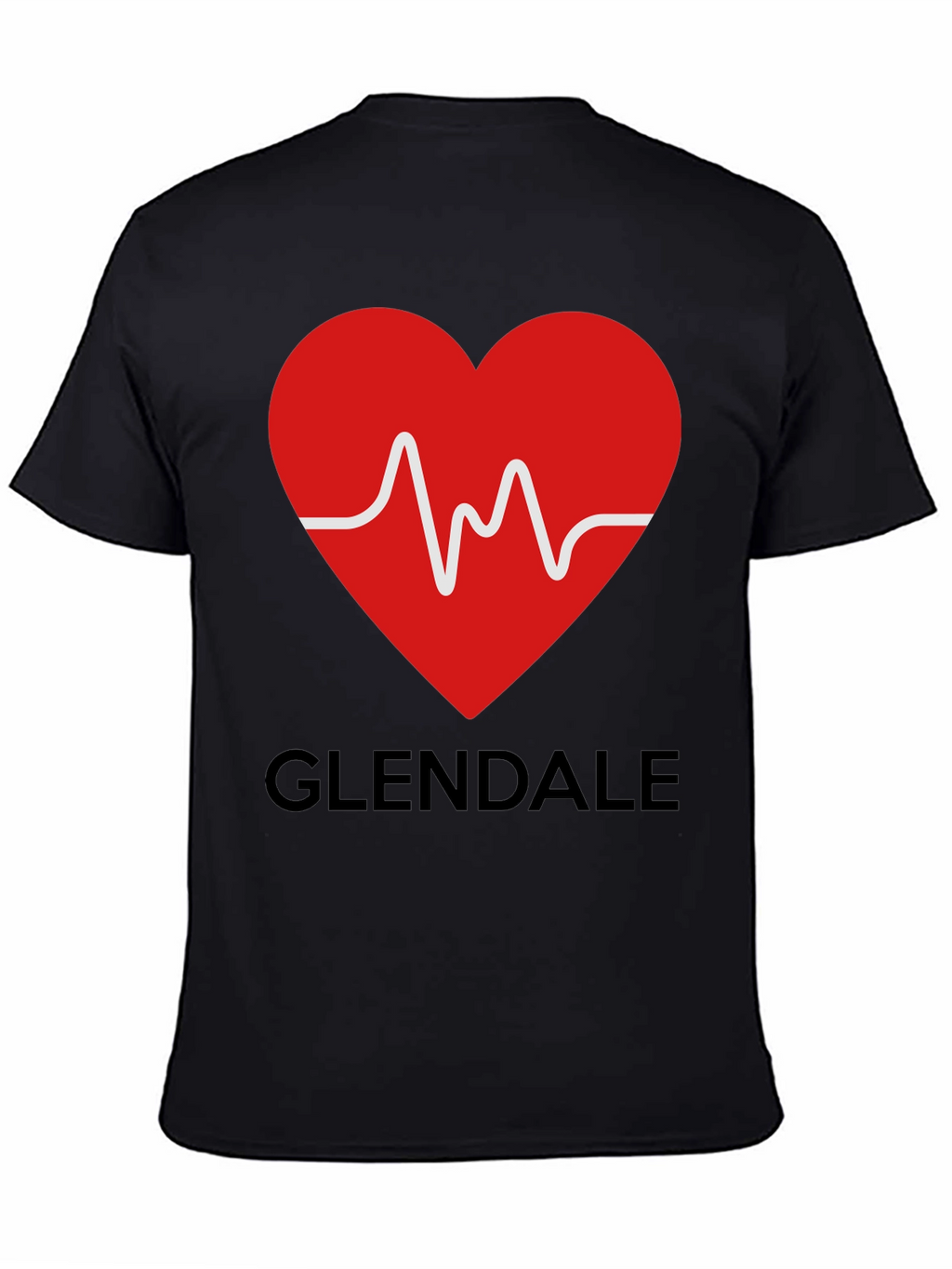 Glendale Heartbeat Graphic Tee