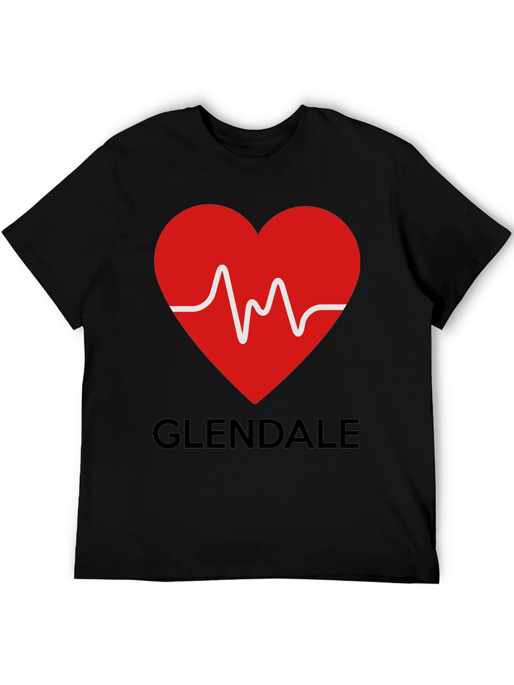Glendale Heartbeat Graphic Tee