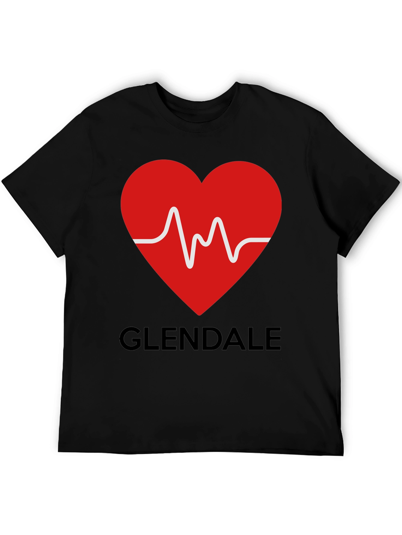 Glendale Heartbeat Graphic Tee