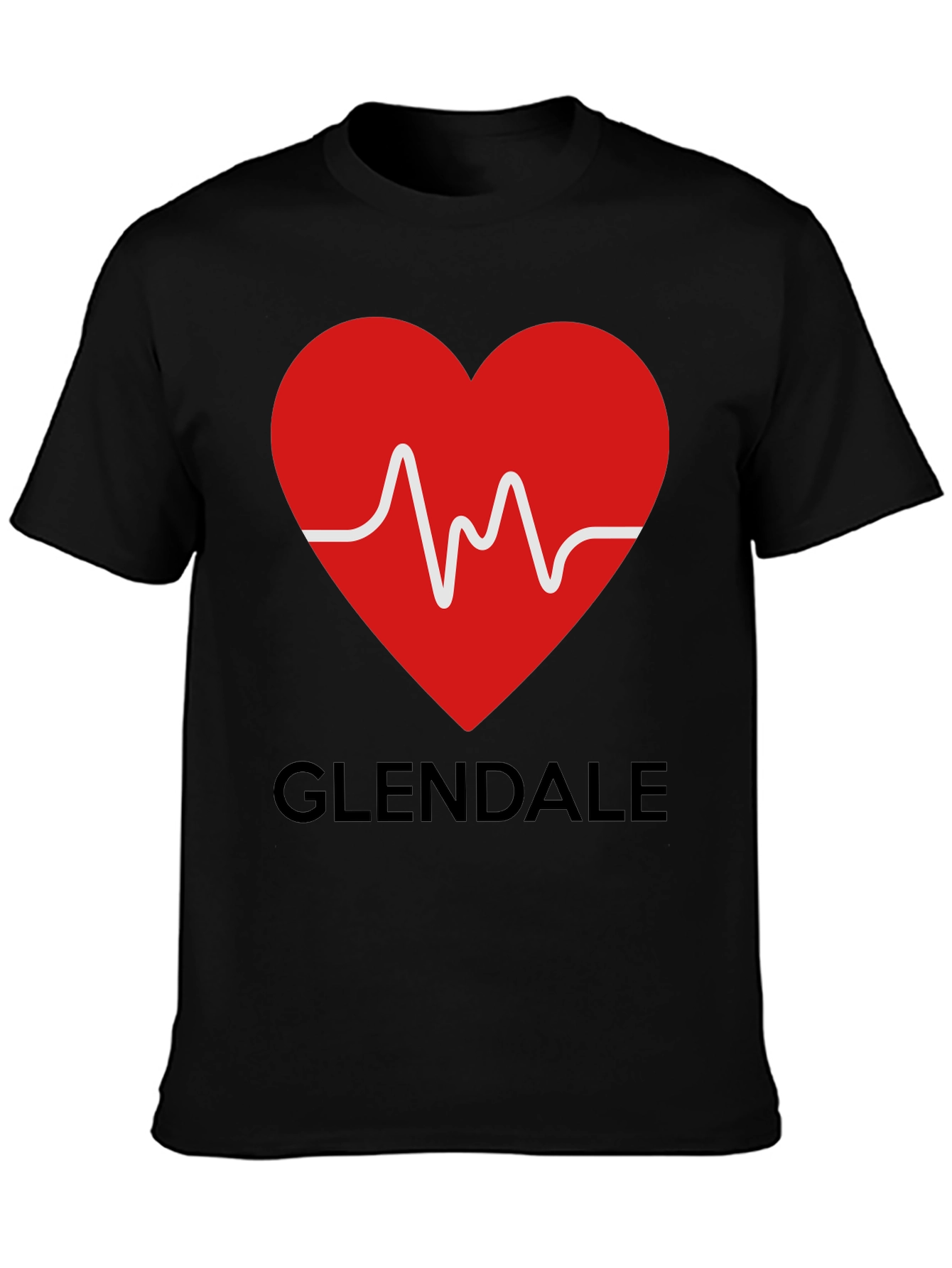 Glendale Heartbeat Graphic Tee