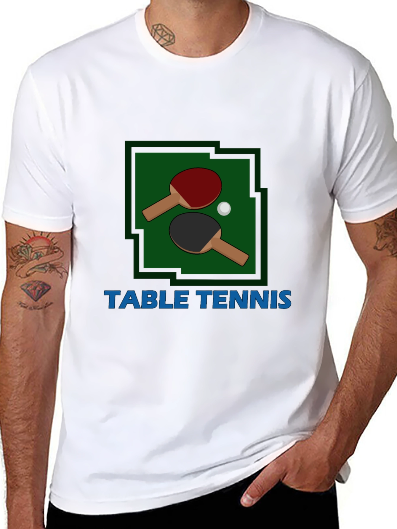 Table Tennis T-Shirt: Fun Sports Tee