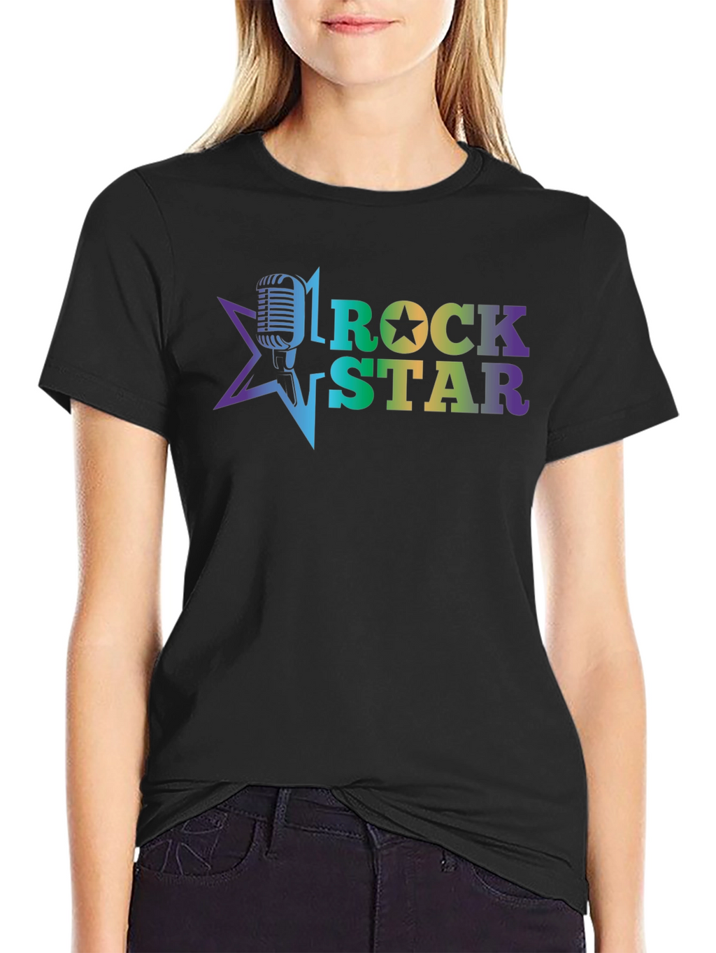 Rock Star Graphic Tee - Stylish Musician T-Shirt