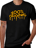 100% Original Black Graphic T-Shirt
