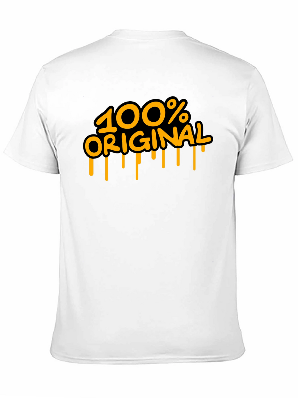 100% Original Black Graphic T-Shirt