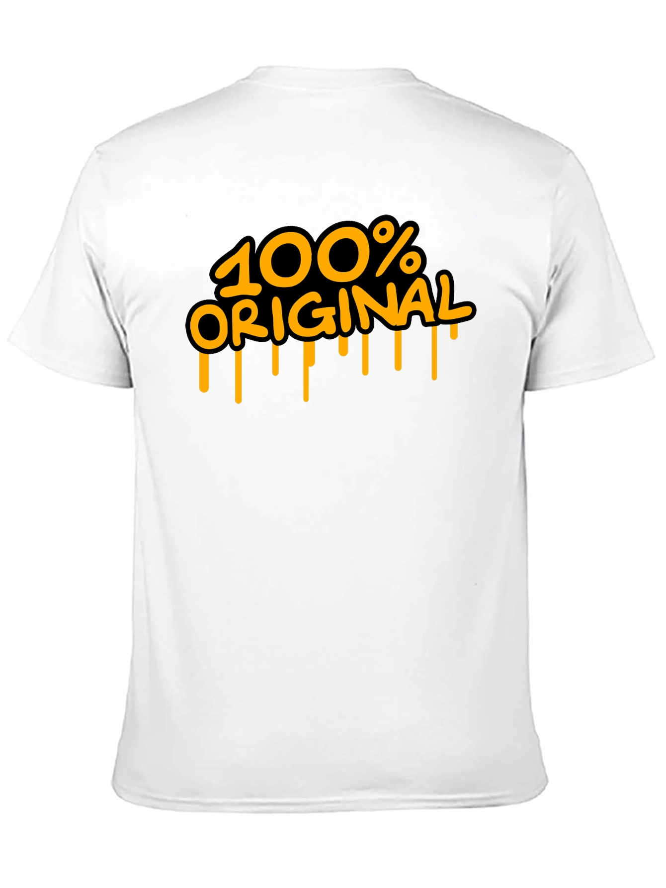 100% Original Black Graphic T-Shirt