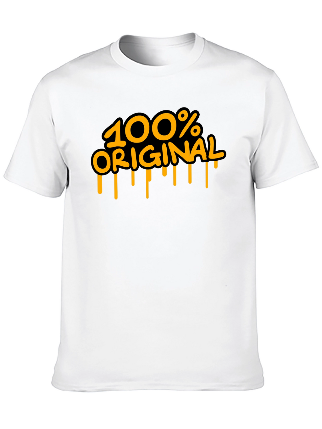 100% Original Black Graphic T-Shirt