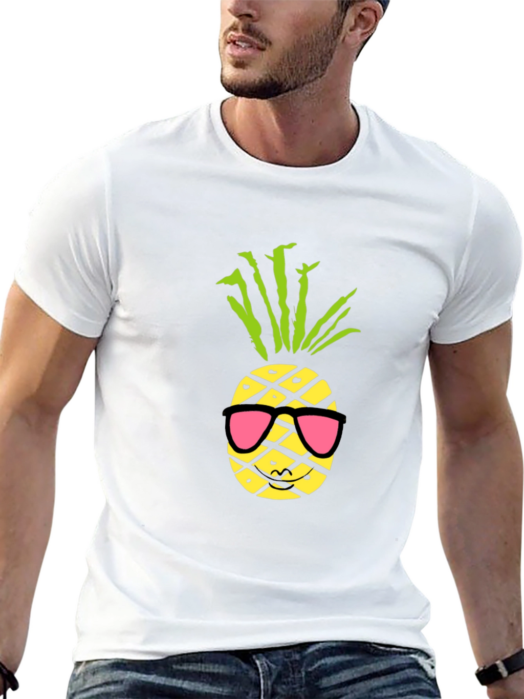 Cool Pineapple Graphic Tee
