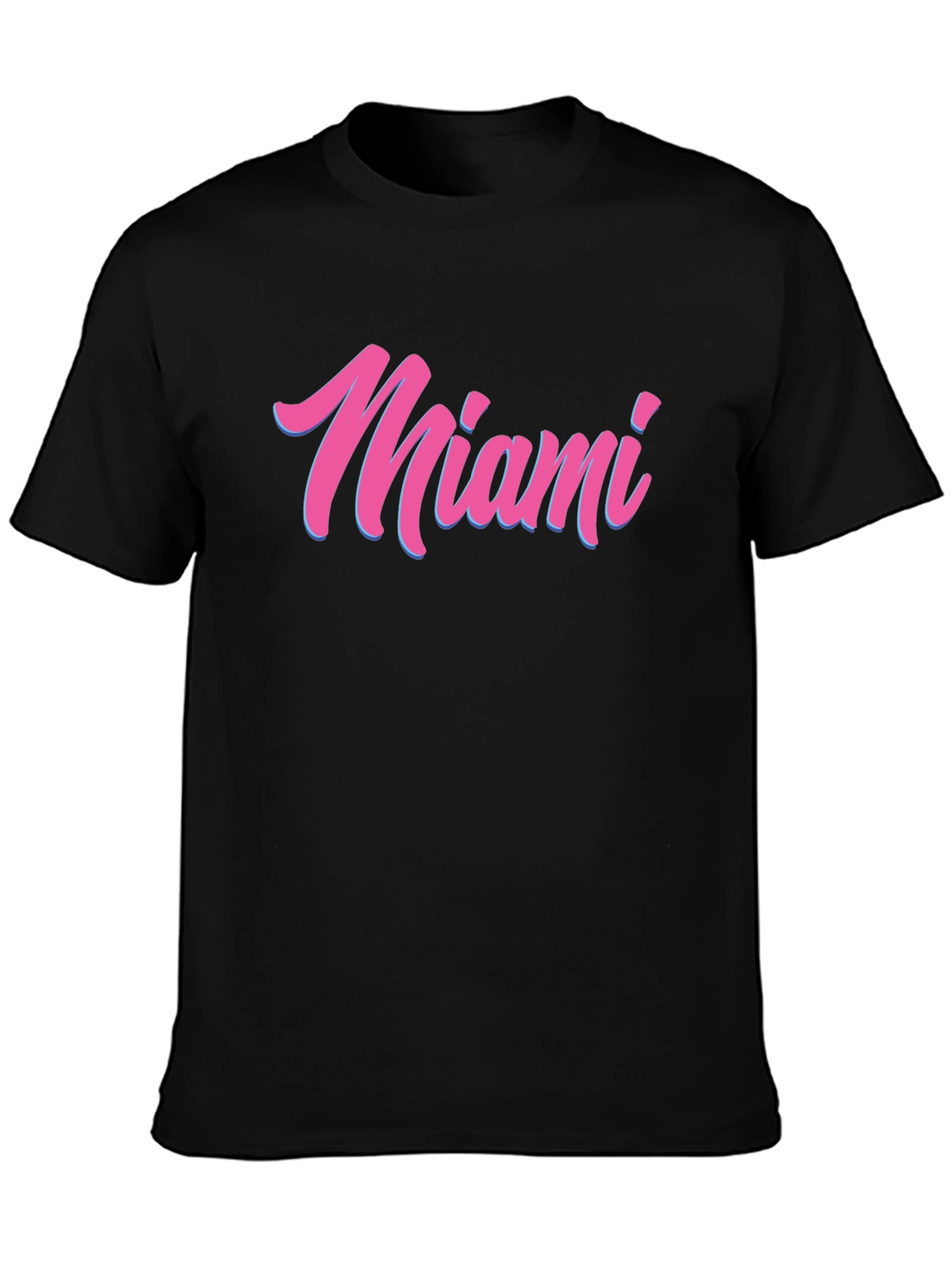 Miami Script T-Shirt - Retro Style Tee