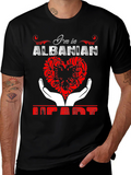 Albanian Heart T-Shirt - Im in Albanian Heart Tee