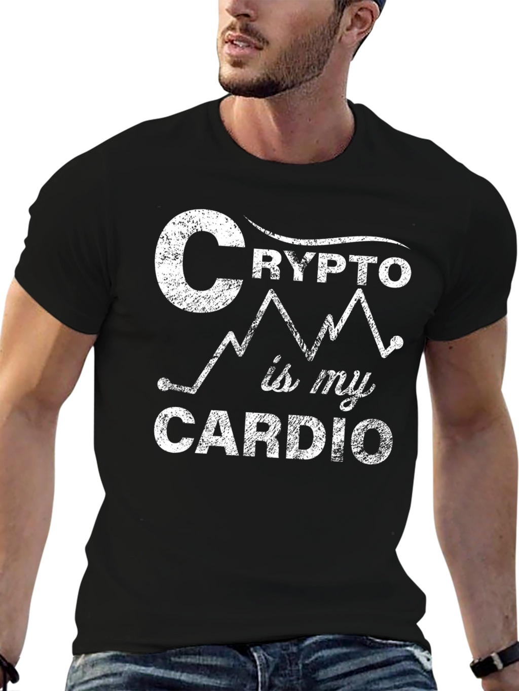 Crypto is My Cardio Graphic T-Shirt