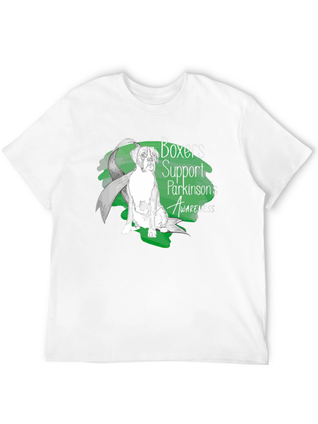 Boxers Support Parkinsons Awareness T-Shirt