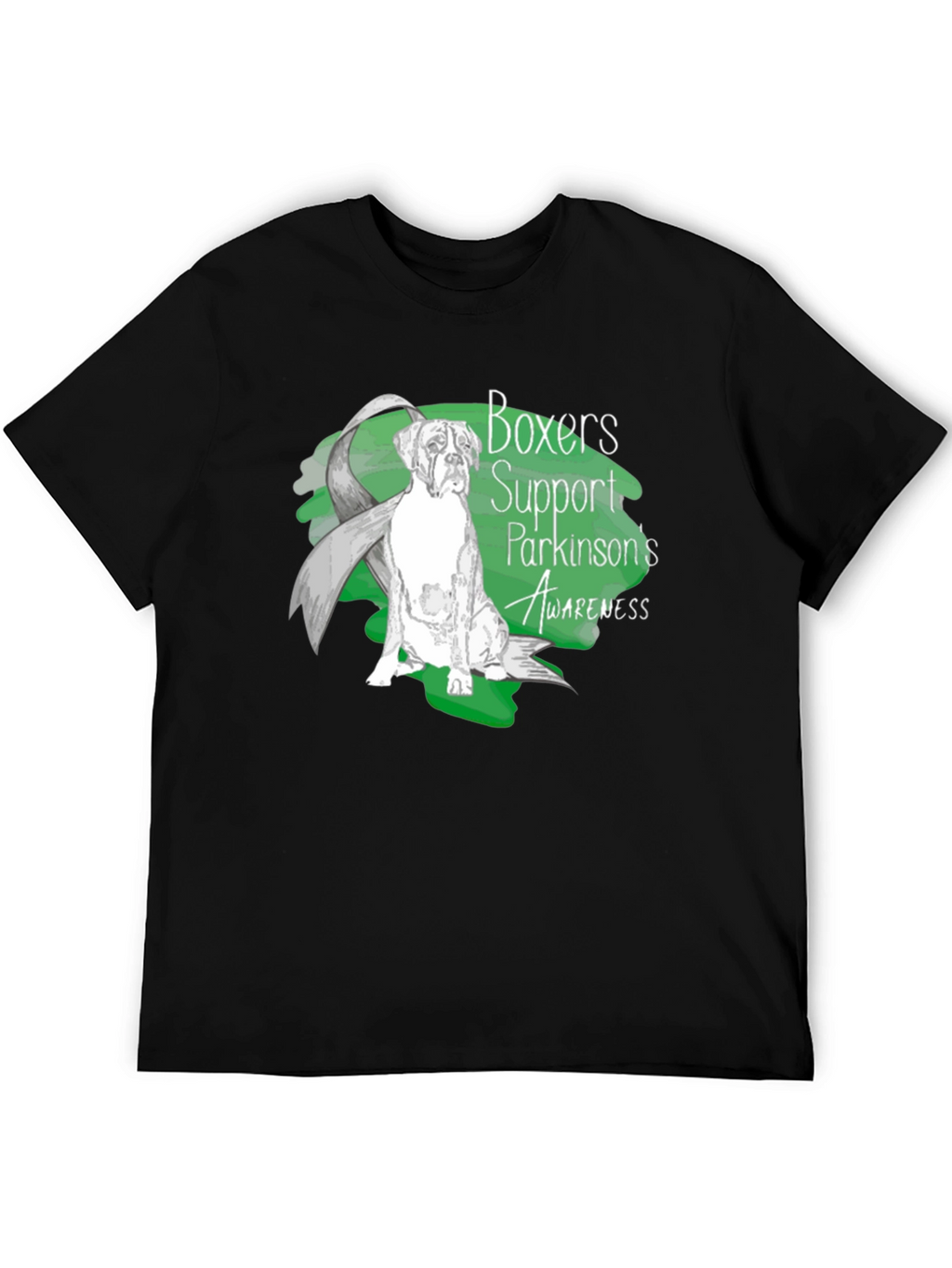 Boxers Support Parkinsons Awareness T-Shirt