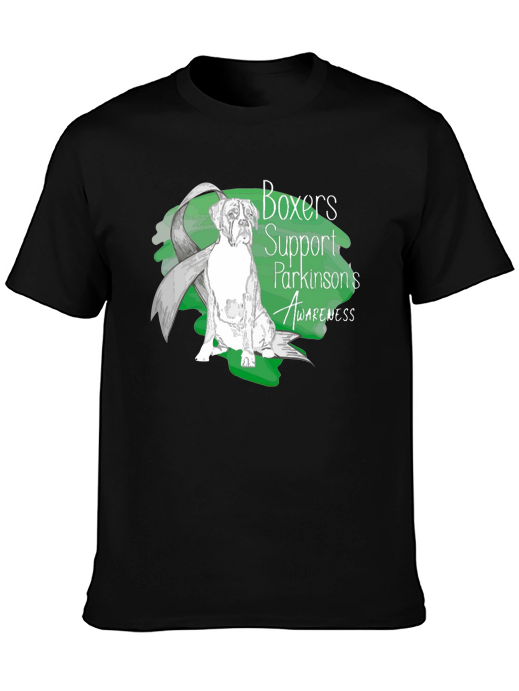 Boxers Support Parkinsons Awareness T-Shirt