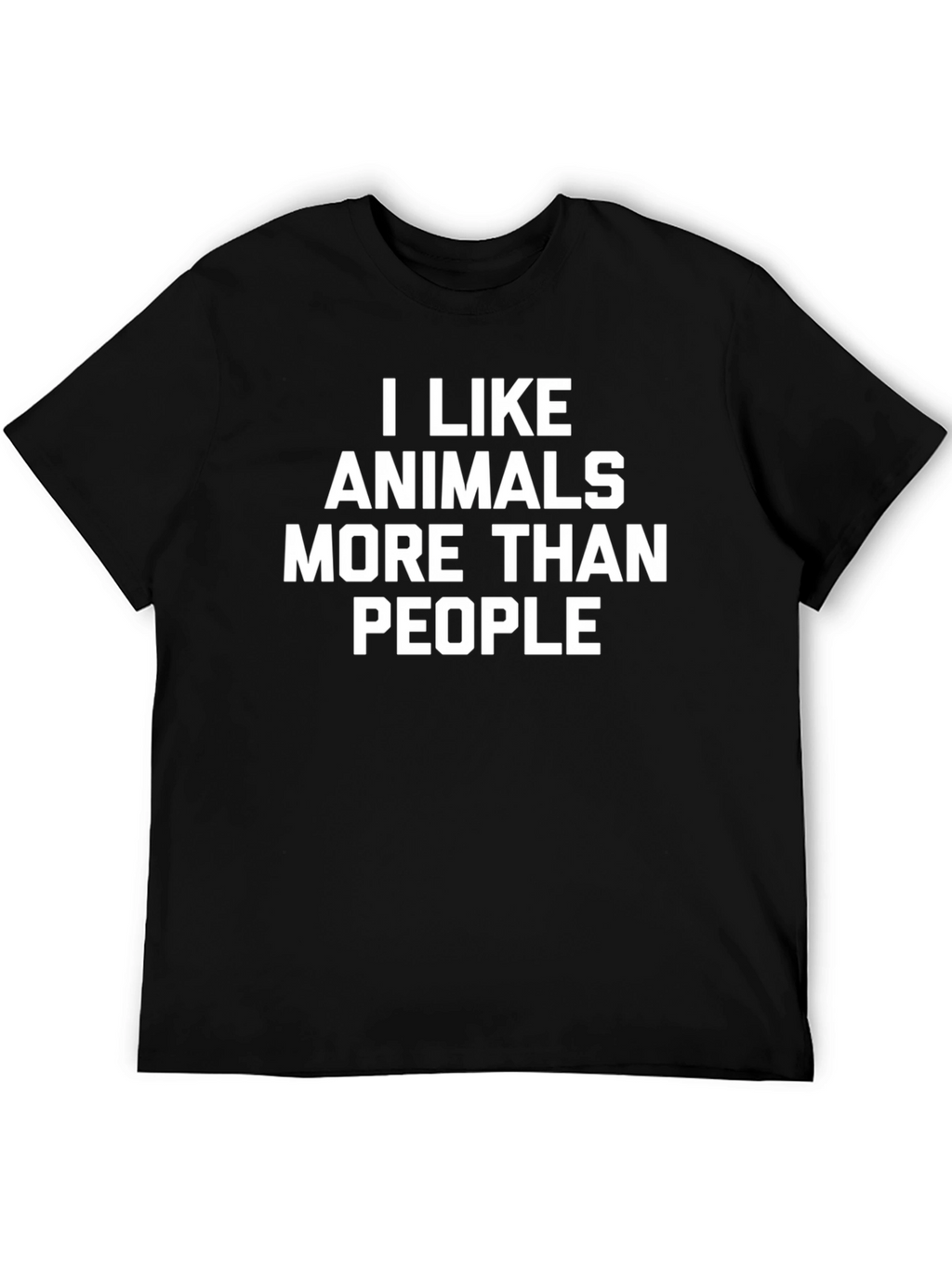 I Like Animals More Than People T-Shirt