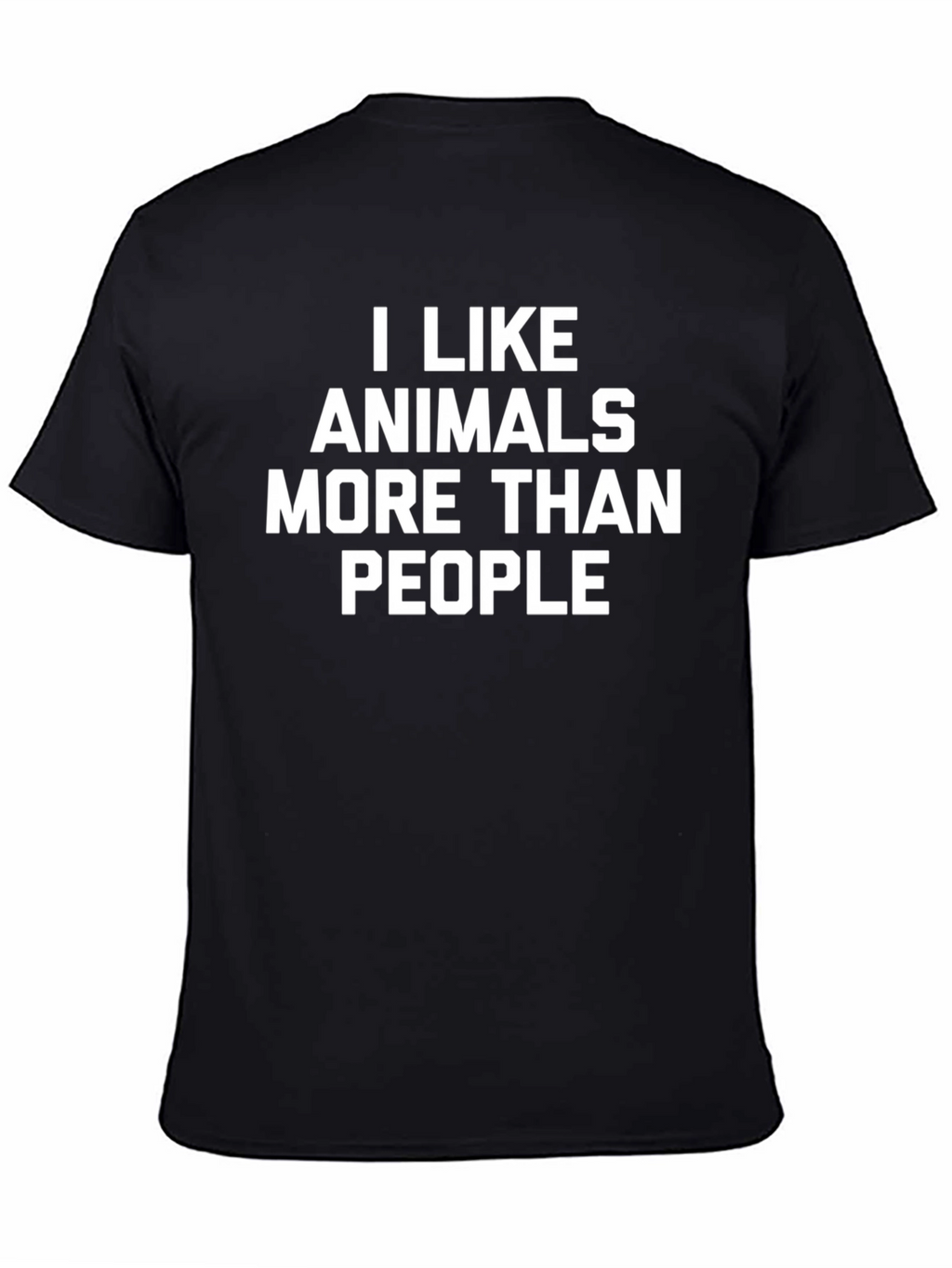 I Like Animals More Than People T-Shirt