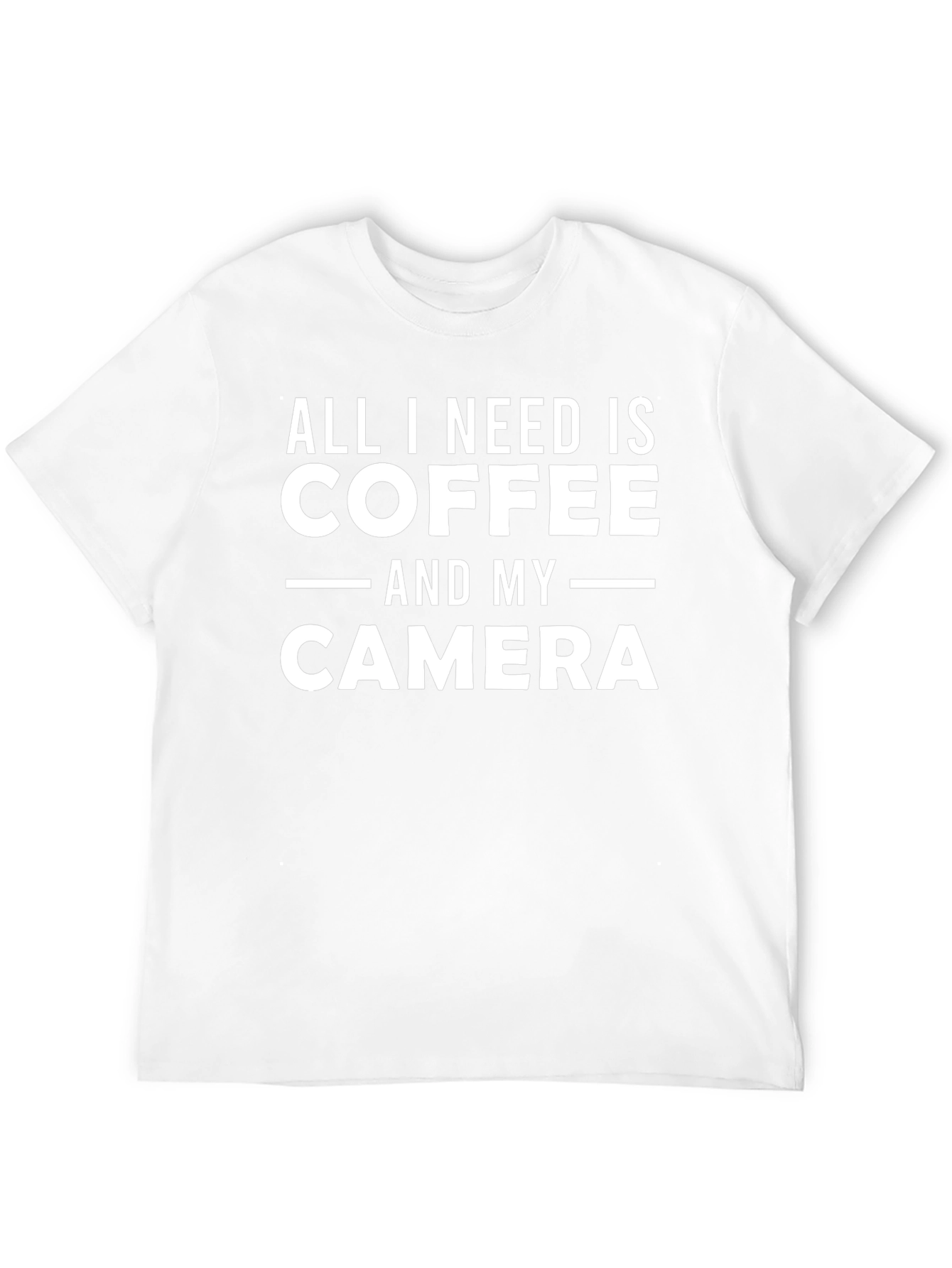 Coffee & Camera Graphic T-Shirt