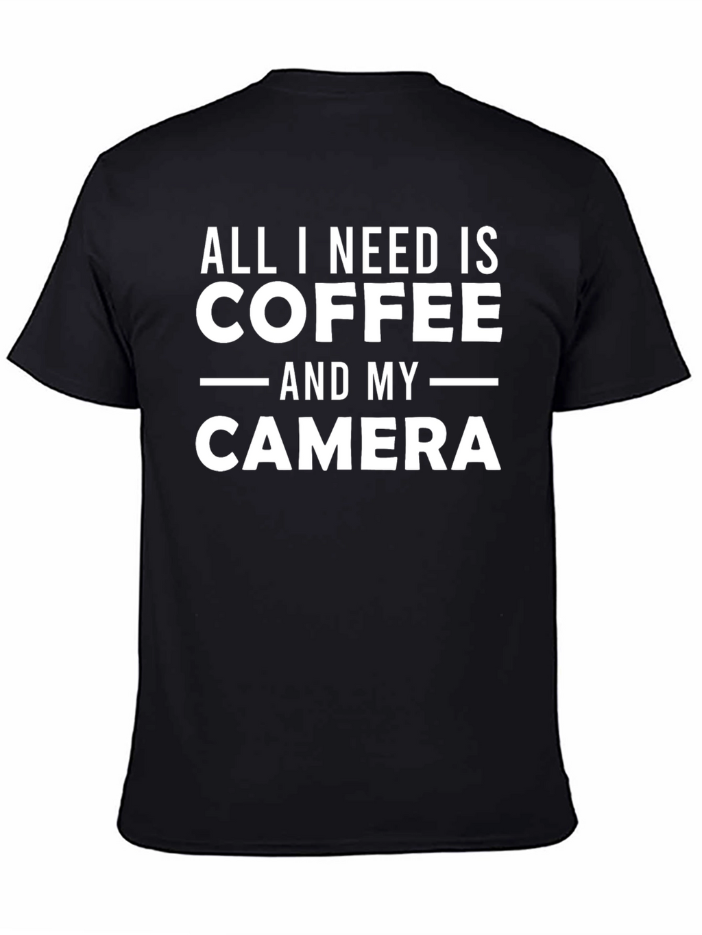 Coffee & Camera Graphic T-Shirt