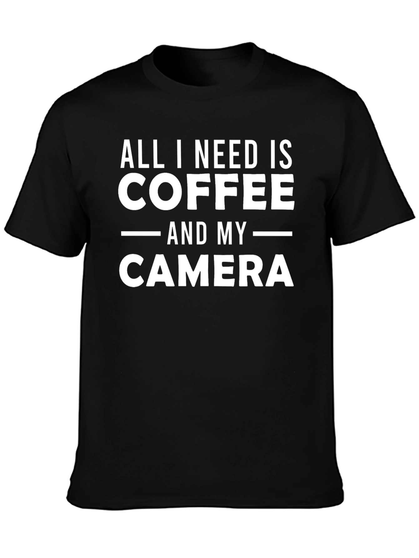 Coffee & Camera Graphic T-Shirt