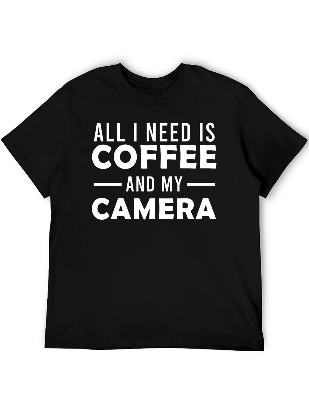 Coffee & Camera Graphic T-Shirt