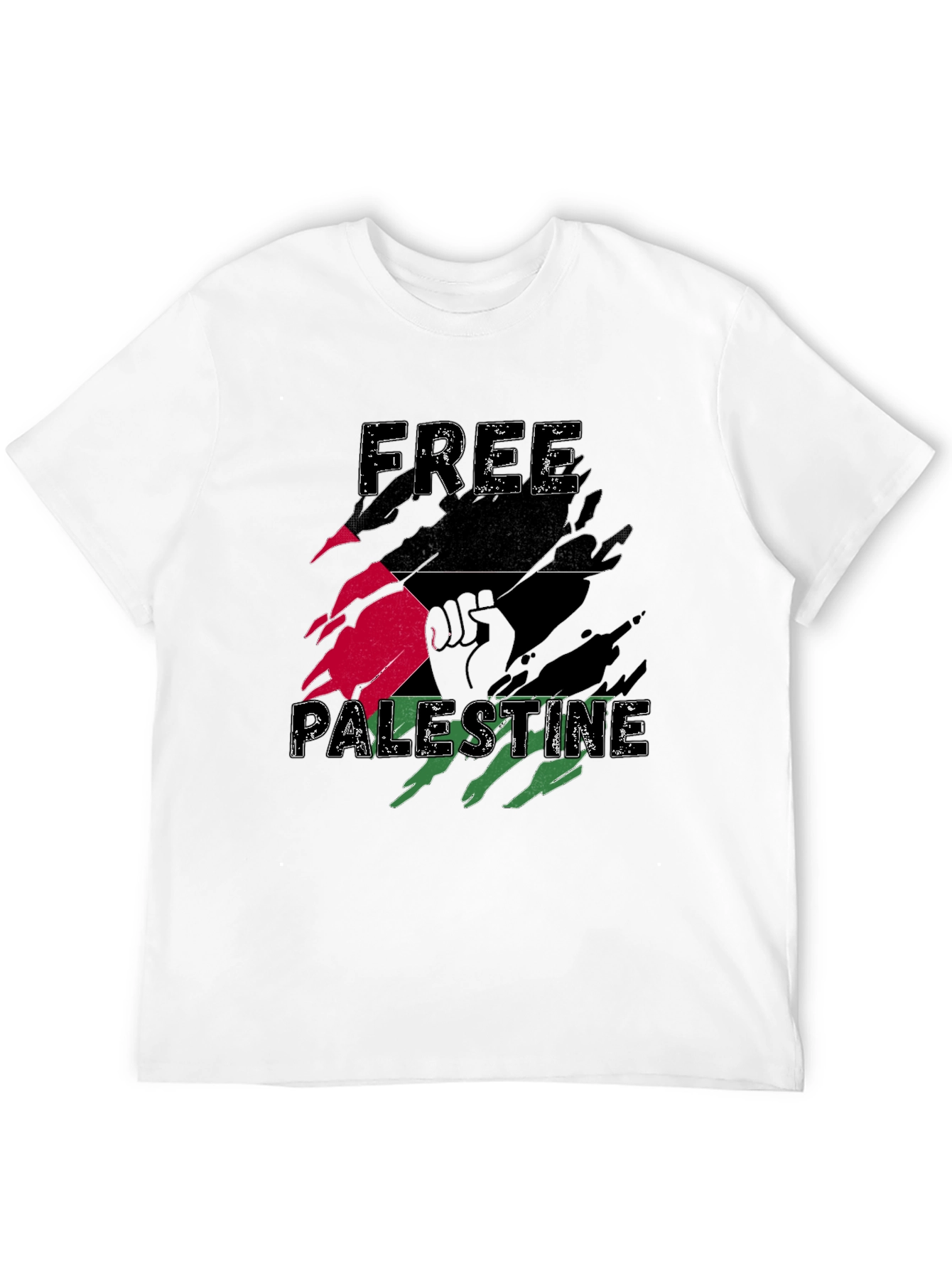 Free Palestine Graphic Tee - Black