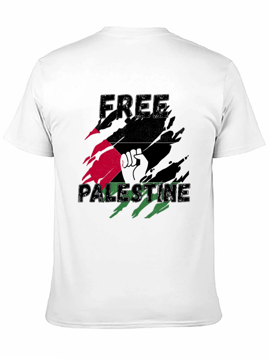 Free Palestine Graphic Tee - Black