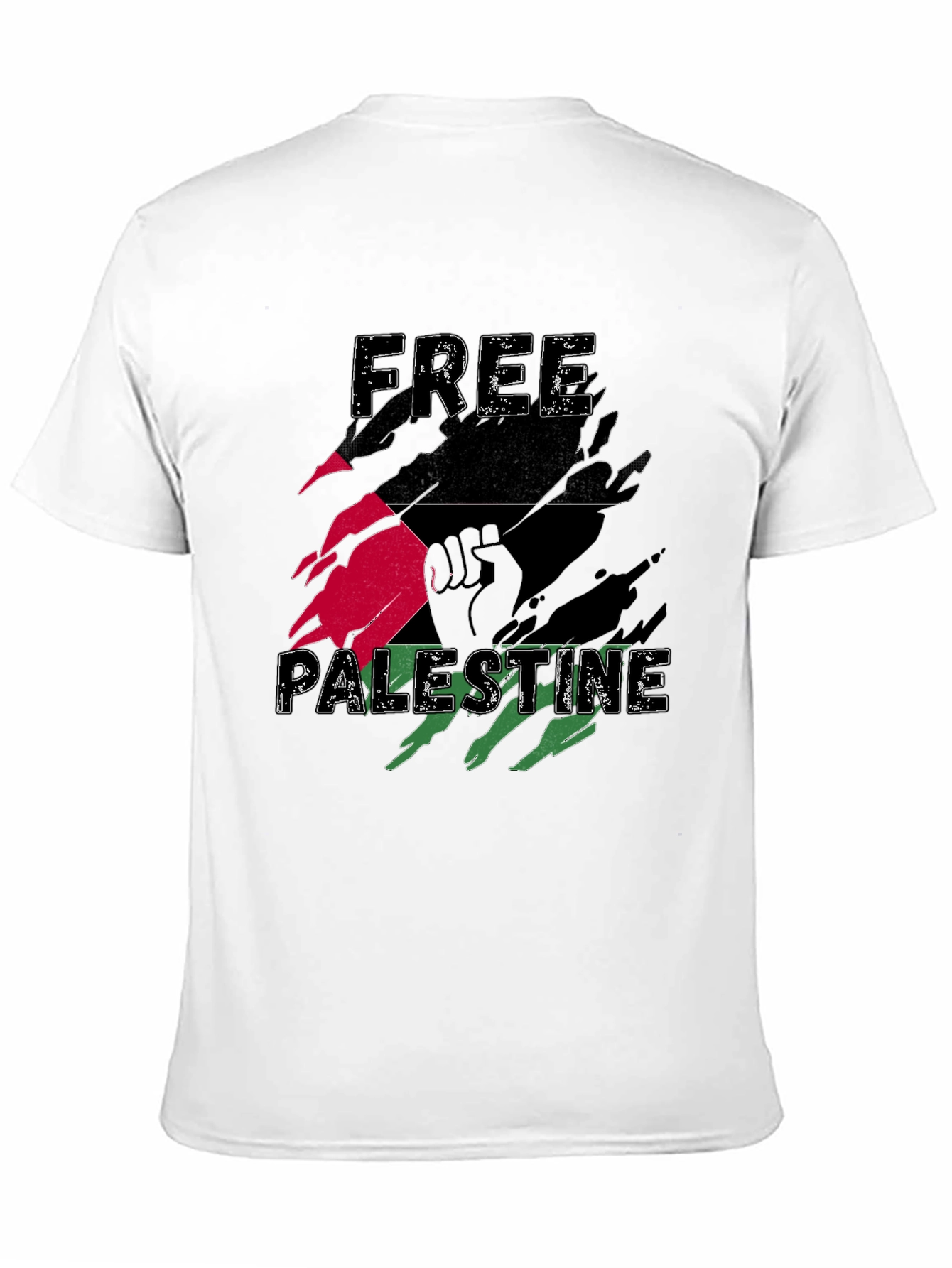Free Palestine Graphic Tee - Black