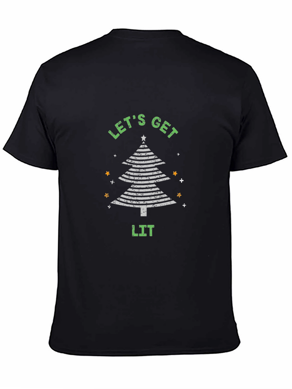 Lets Get Lit Christmas Tree T-Shirt