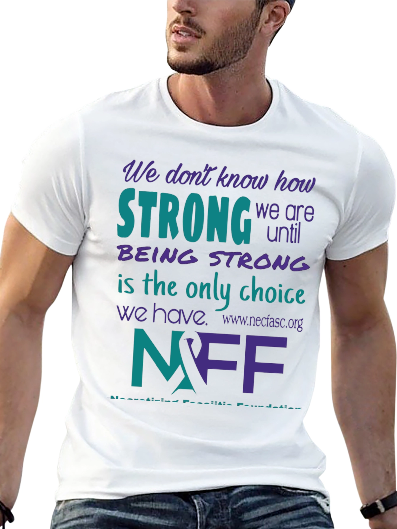 NFF Strong T-Shirt - Necrotizing Fasciitis Awareness