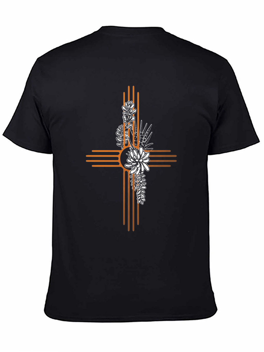 Desert Sunset Cross Graphic Tee