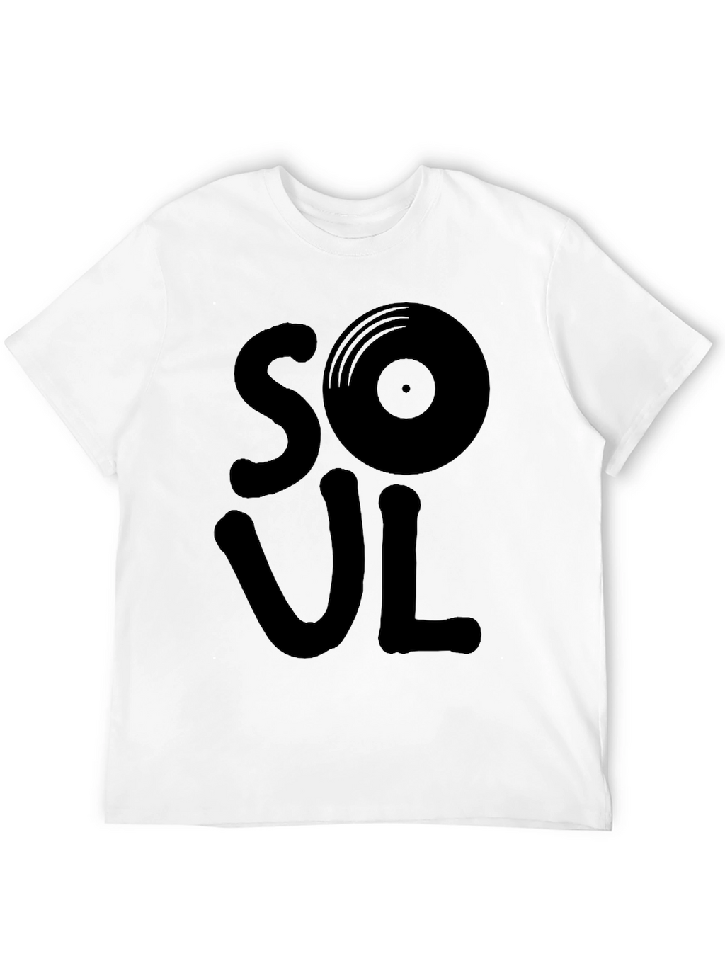 Soul Music Graphic Black T-Shirt