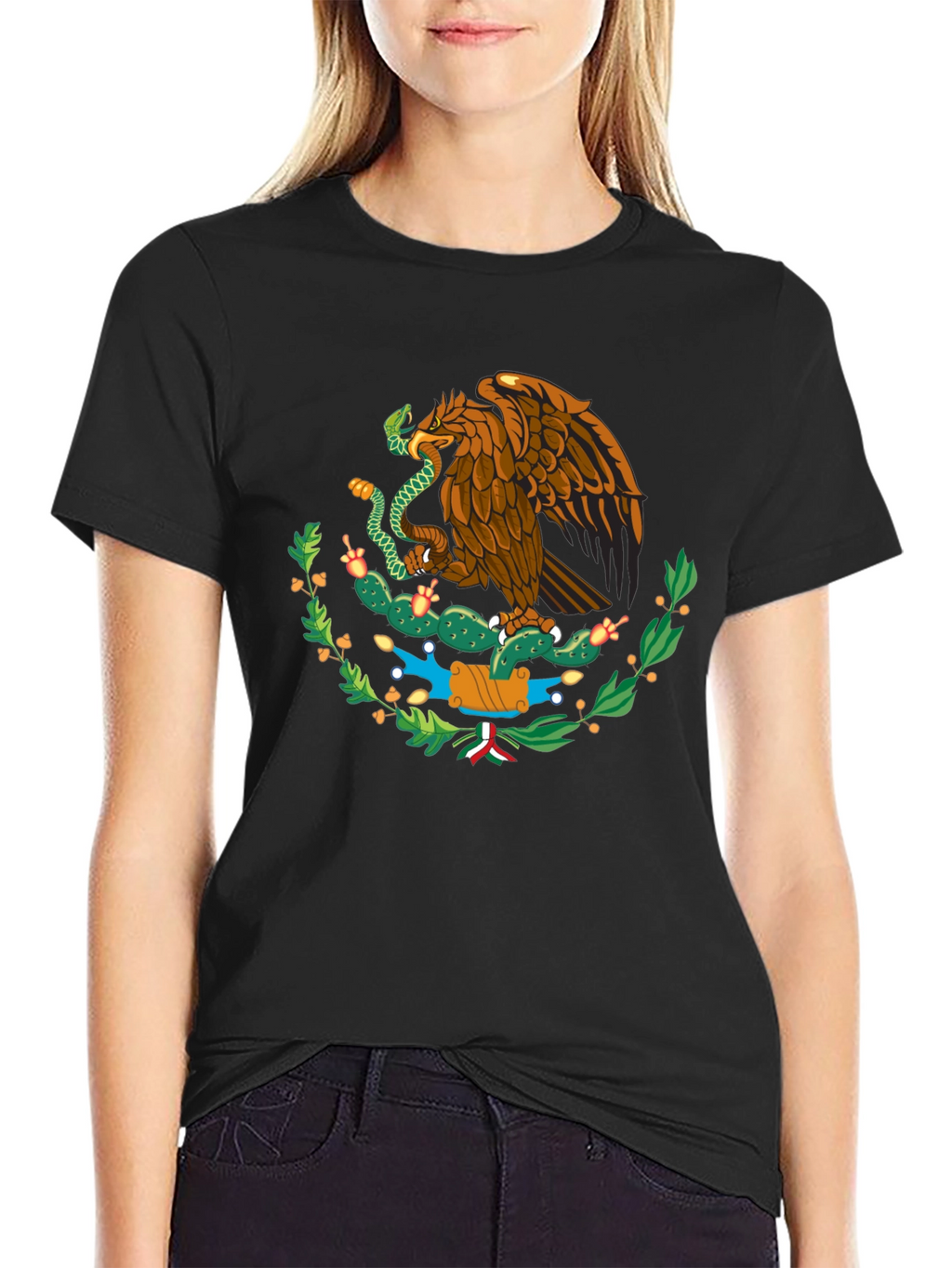 Mexican Eagle Emblem T-Shirt
