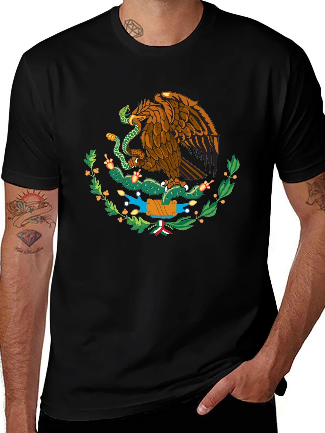 Mexican Eagle Emblem T-Shirt